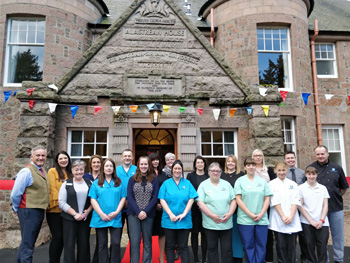 Staff and residents have returned to the historic Alastrean House care home, following an extensive restoration project.